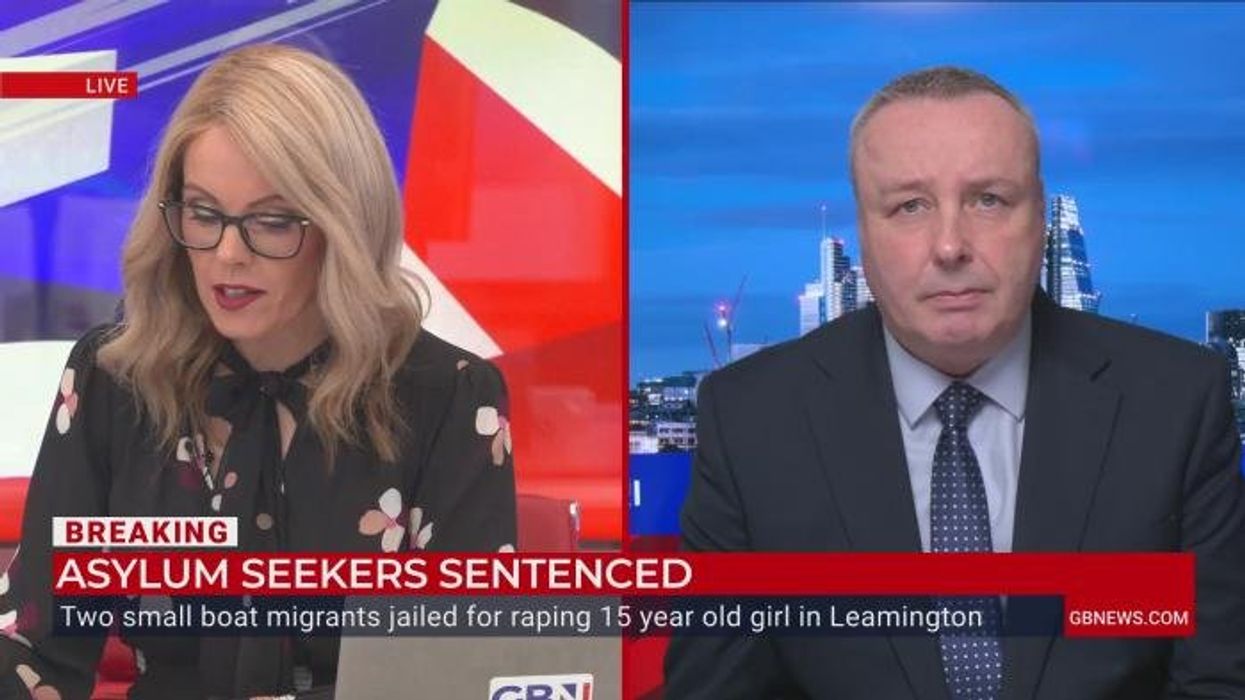 Michelle Dewberry struggles to 'stay professional' as migrants jailed for raping girl: 'My blood is boiling!'