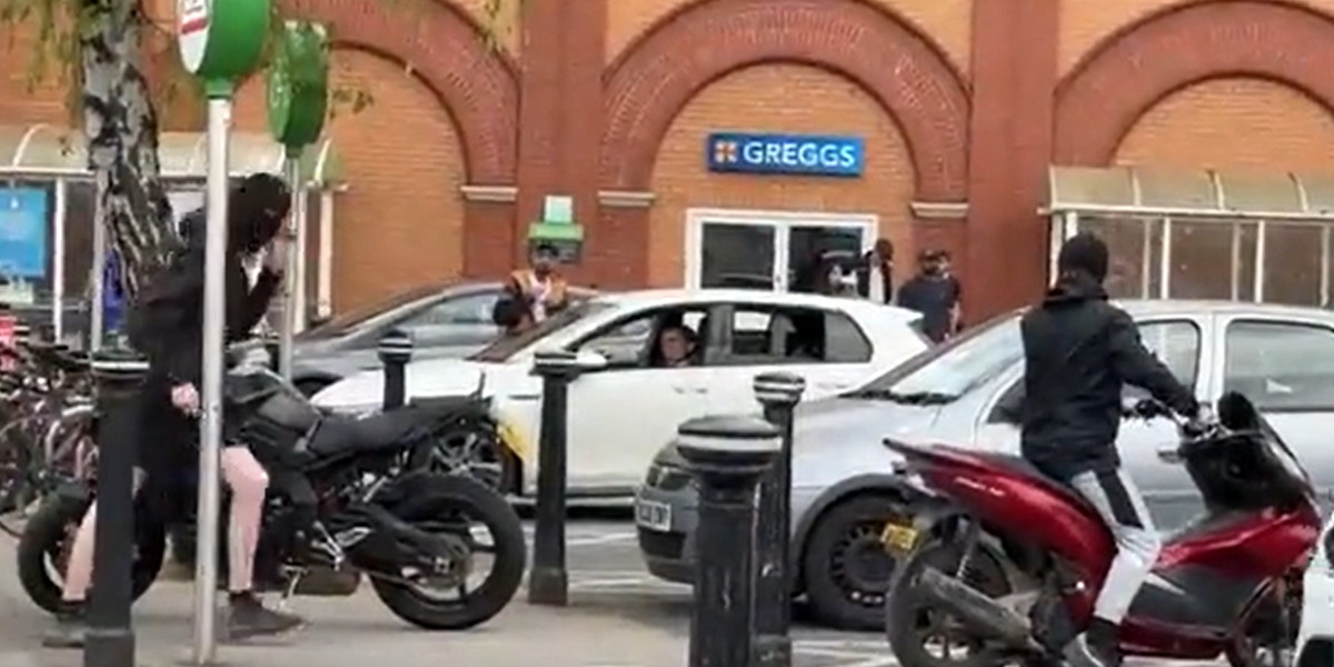 NextImg:Asda thieves wearing balaclavas caught trying to pinch motorbike from car park