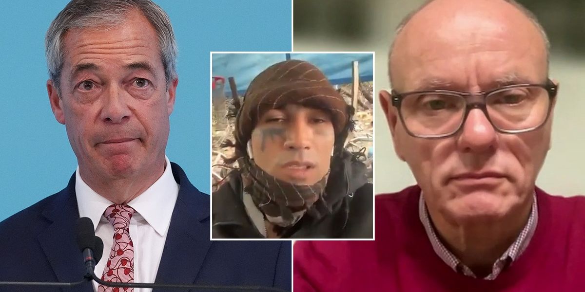 NextImg:Migrant threatening Nigel Farage must have 'no chance of entering Western style democracy' - 'He must be removed!'