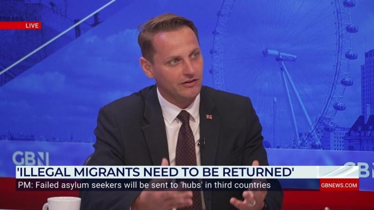 'Britain is a laughing stock!' Labour MP grilled by Martin Daubney as he reacts to shocking footage of asylum seekers dancing in hotel rooms ‘at the cost of British taxpayers’