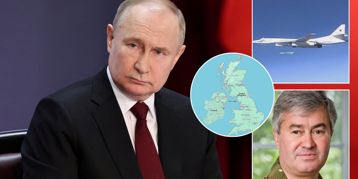 NextImg:'No way of shooting down Putin's missiles' ex-general warns as Russia could aim 600mph weapons at Britain