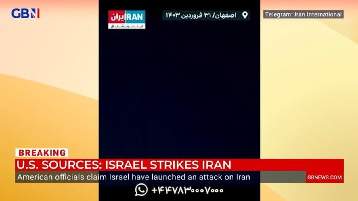 WATCH NOW: Missiles LIGHT UP sky in Iran as Israel launches retaliatory strike on military base