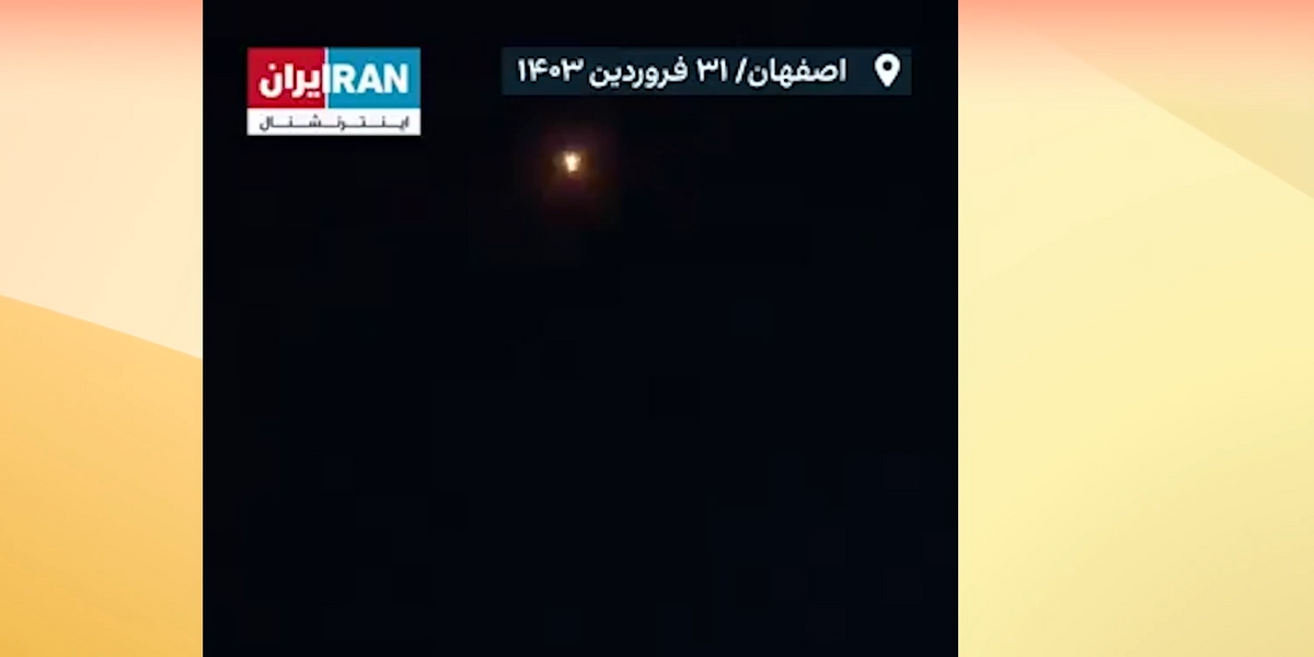 NextImg:WATCH NOW: Missiles LIGHT UP sky in Iran as Israel launches retaliatory strike on military base