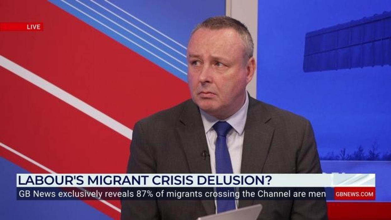 Moment Martin Daubney rolls eyes at Robert Jenrick and Chris Philp’s migrant camp trips: 'Faffing around making TikToks!'