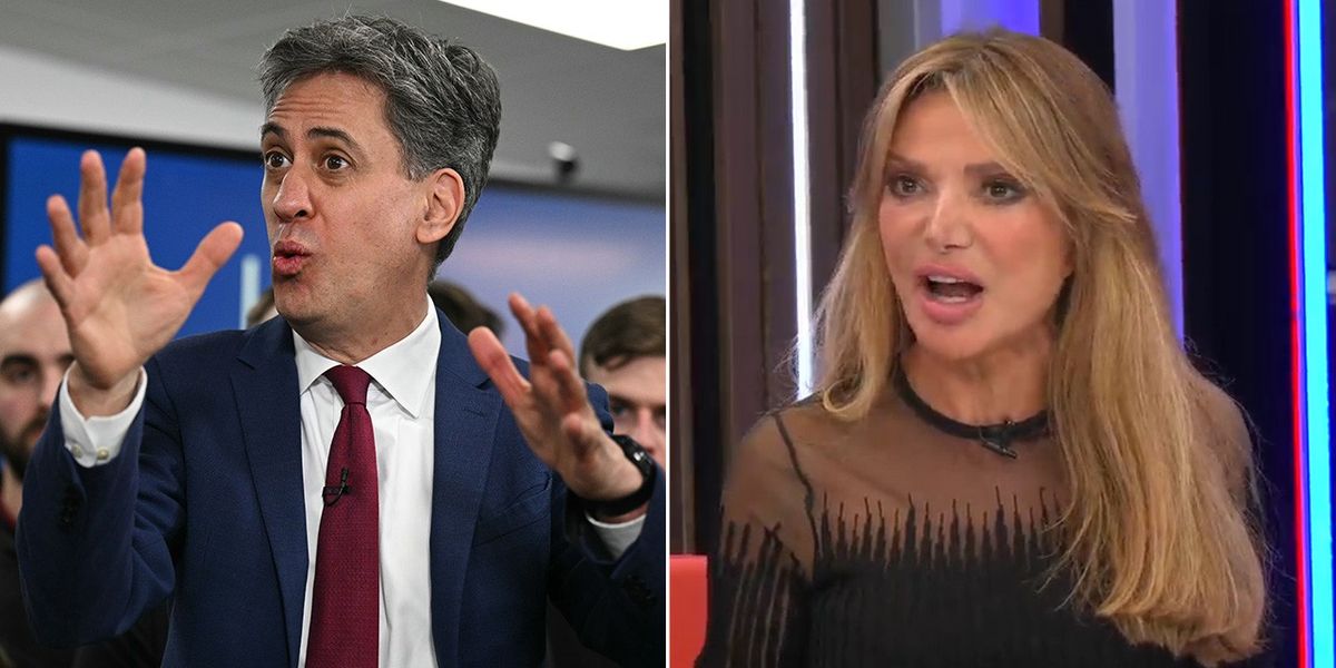 NextImg:Ed Miliband torn apart in blistering rant over 'disastrous' net zero policies: 'His days are numbered'