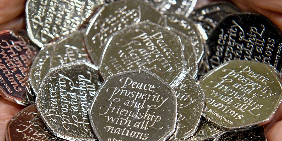 NextImg:Two botched Brexit 50p coins that could be in your pocket worth up to £40k due to mistake