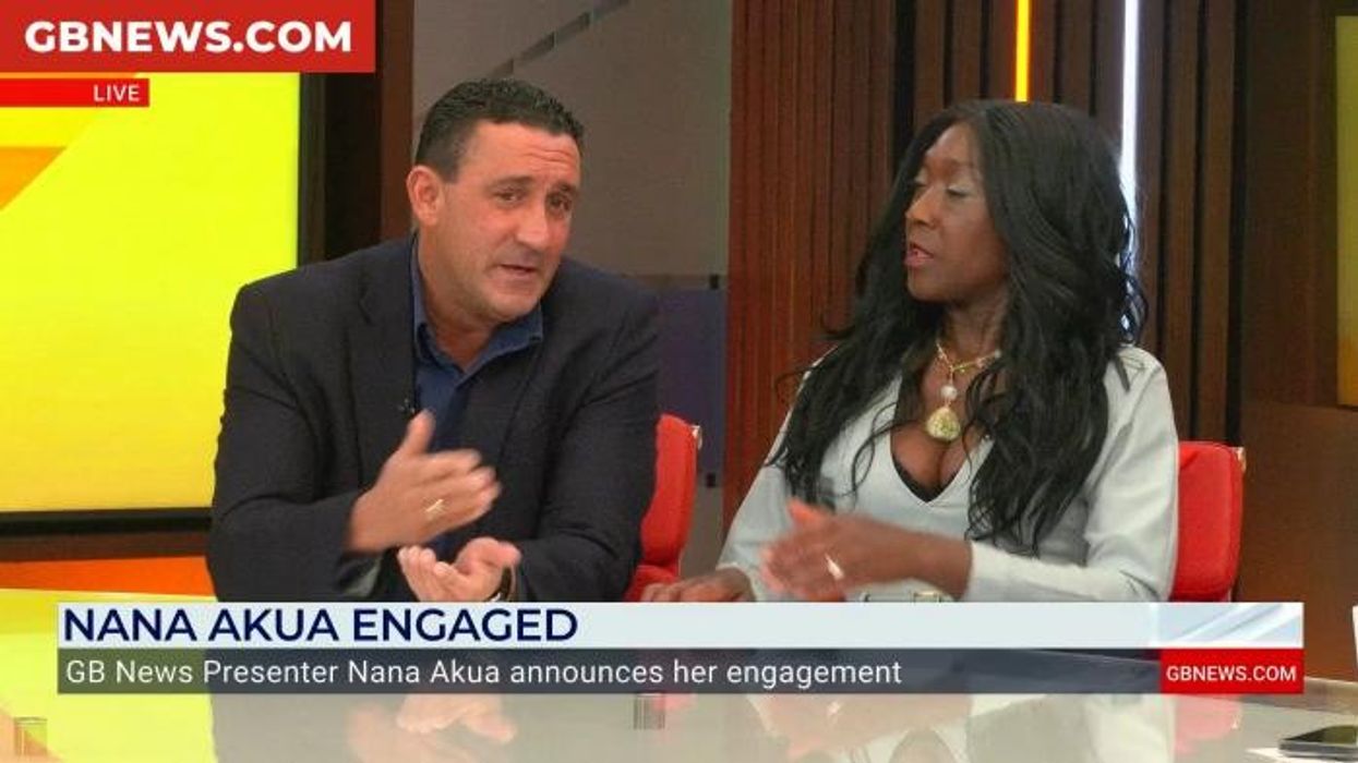 'It was a big panic!' Nana Akua's fiancé Stephen Gillen shares details of surprise engagement after announcing bombshell on GB News