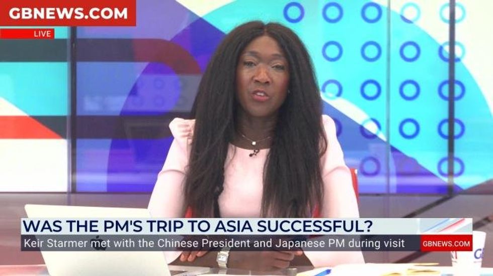 'Keir Starmer is a threat to national security - going to China was a handy distraction,' Nana Akua blasts