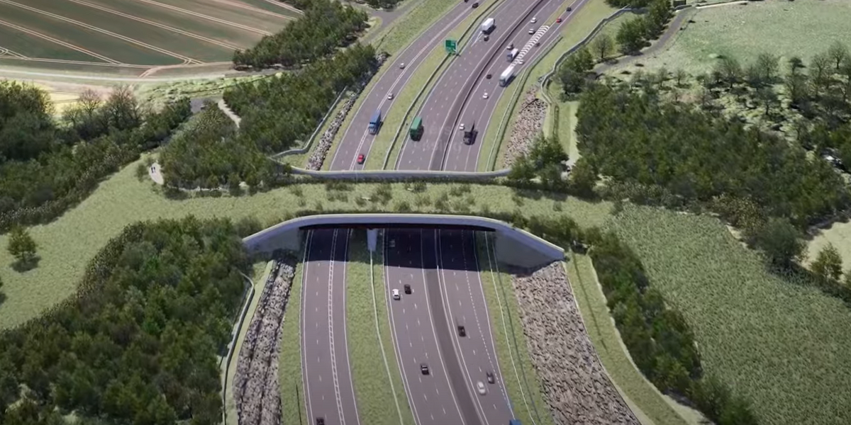 NextImg:Pensioner 'forced' to build £6m tunnel to access his home after road works leaves him cut off