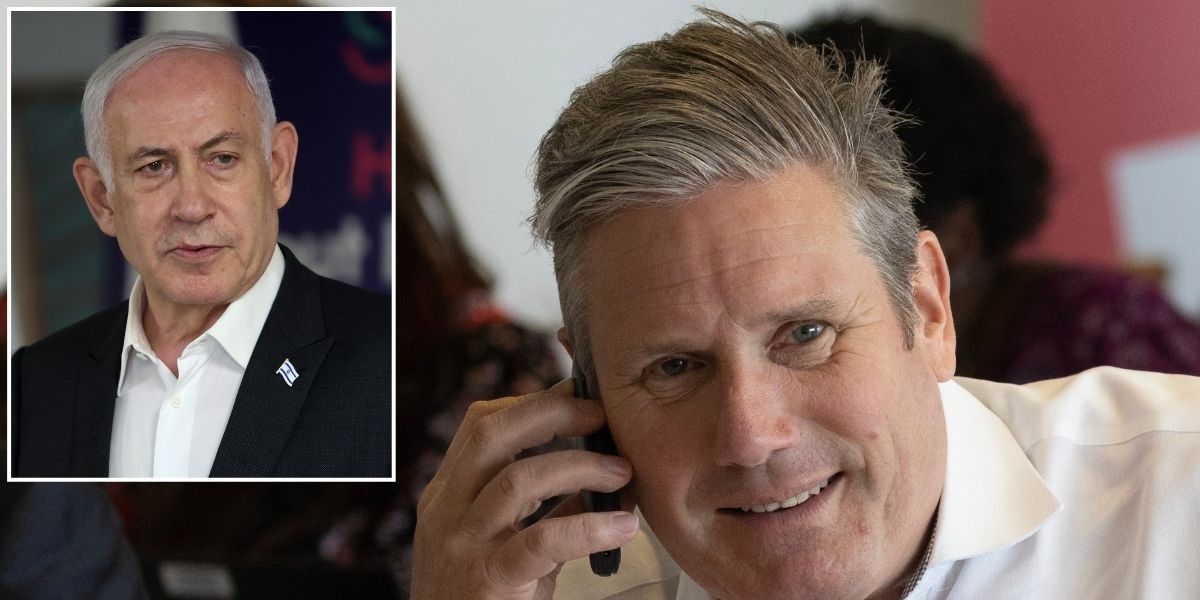 NextImg:Starmer will CONTINUE to talk to Netanyahu despite defending ICC over Israeli PM's arrest warrant