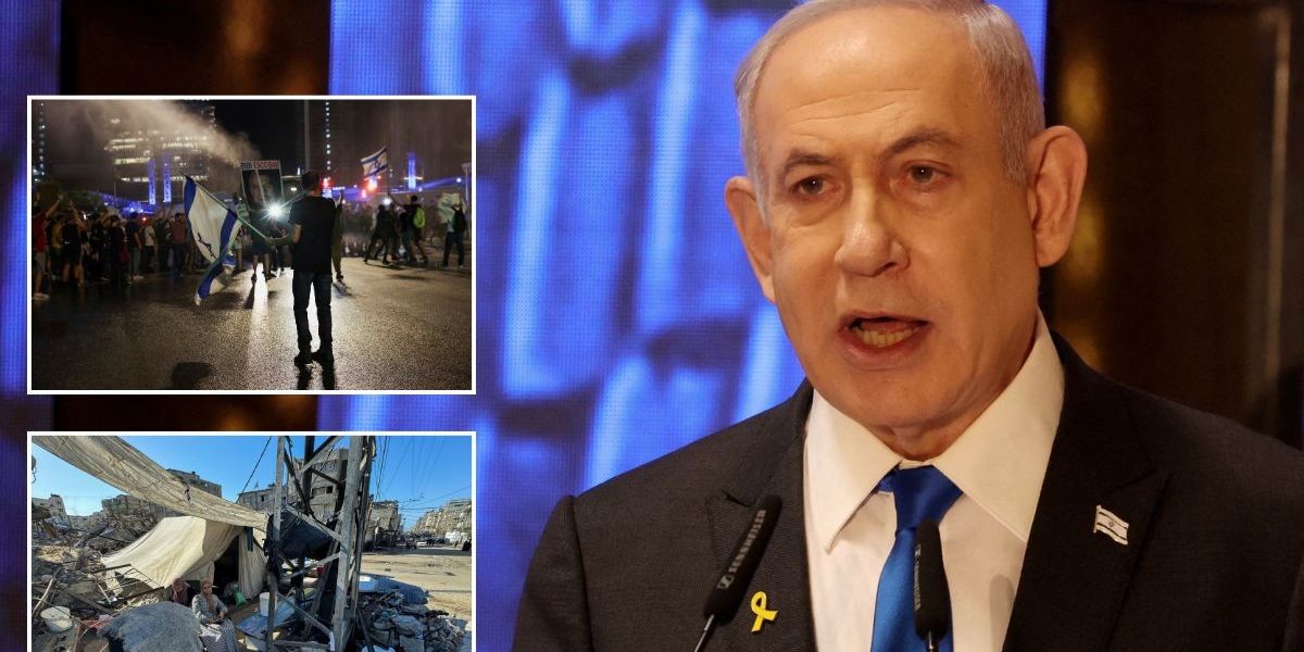 NextImg:Benjamin Netanyahu faces Cabinet chaos as minister threatens to resign over Rafah invasion