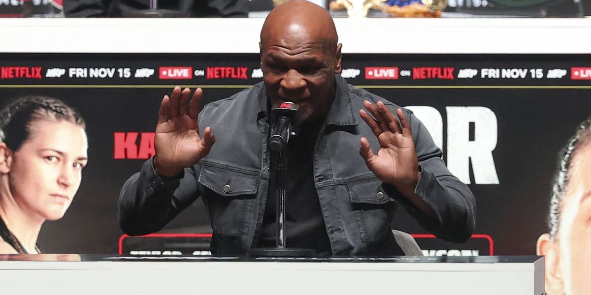 NextImg:Mike Tyson flooded with support after two-word message before Jake Paul boxing fight