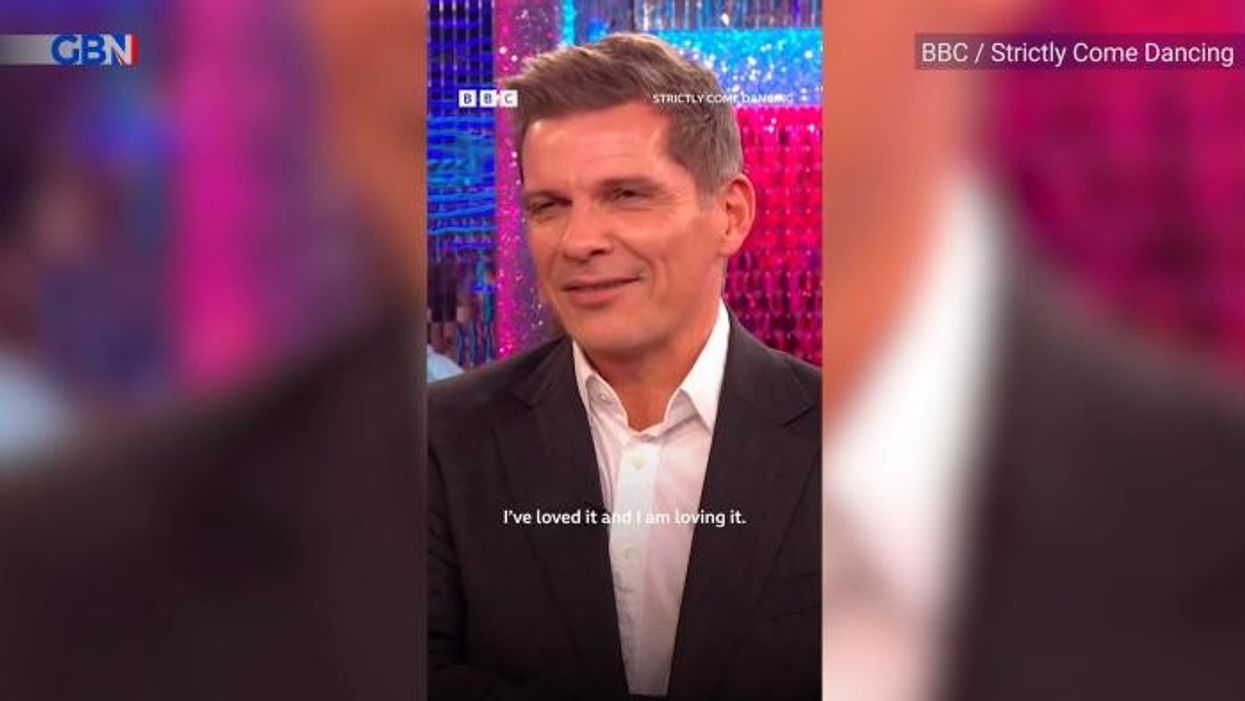 Amanda Abbington shows support for Nigel Harman with sweet gesture as he becomes second Strictly star to quit