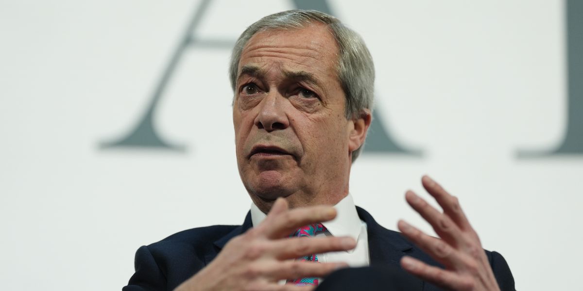 NextImg:Nigel Farage takes aim at Rachel Reeves as he demands change to 'declinist' Britain: 'Makes me want to reach for the tissues!'