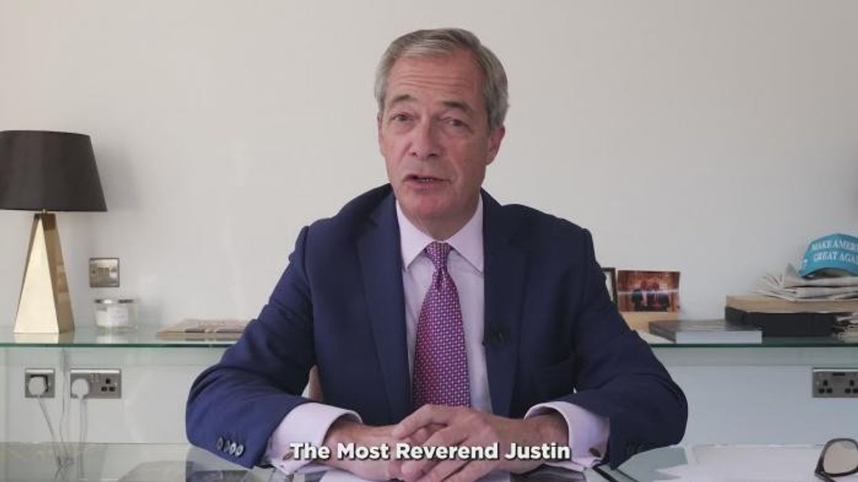 Nigel Farage tells ‘complete disaster’ Justin Welby to QUIT over church abuse scandal: ‘Welby, be gone!’