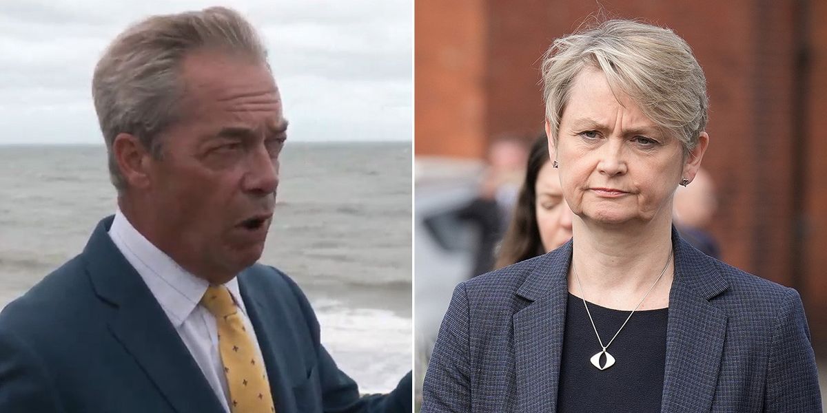 NextImg:Nigel Farage lambasts Labour's migrant crackdown and shares Clacton fury: 'They'll let everyone stay!'
