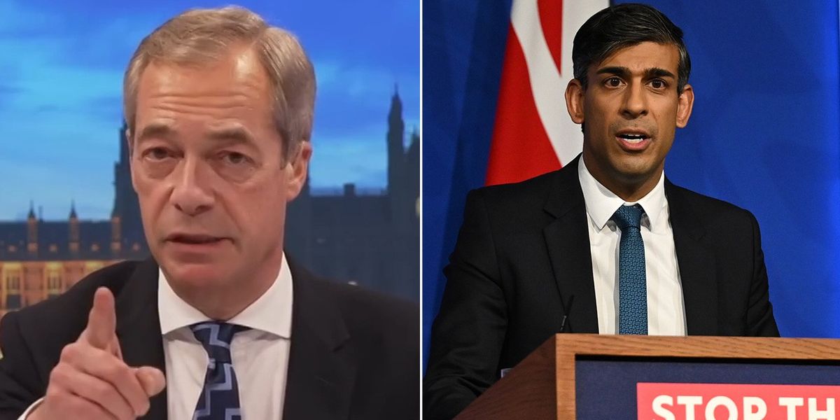 NextImg:Nigel Farage blasts Rishi Sunak as he exposes Home Office 'Rwanda Files': 'Wilfully deceived the nation!'