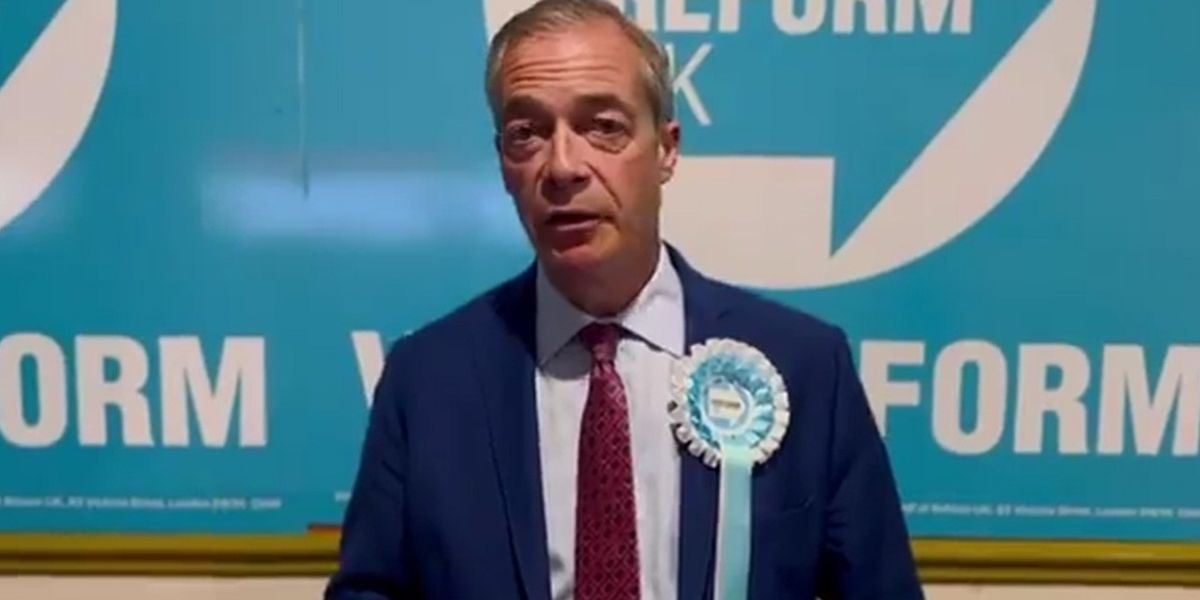 NextImg:Nigel Farage launches fresh attack on mainstream media as Reform set to win 13 seats: ‘They’re in denial!’