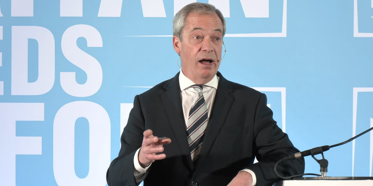 NextImg:Nigel Farage takes aim at 'pathetic' Boris Johnson as Reform UK leader marks Brexit anniversary: 'He was in shock'