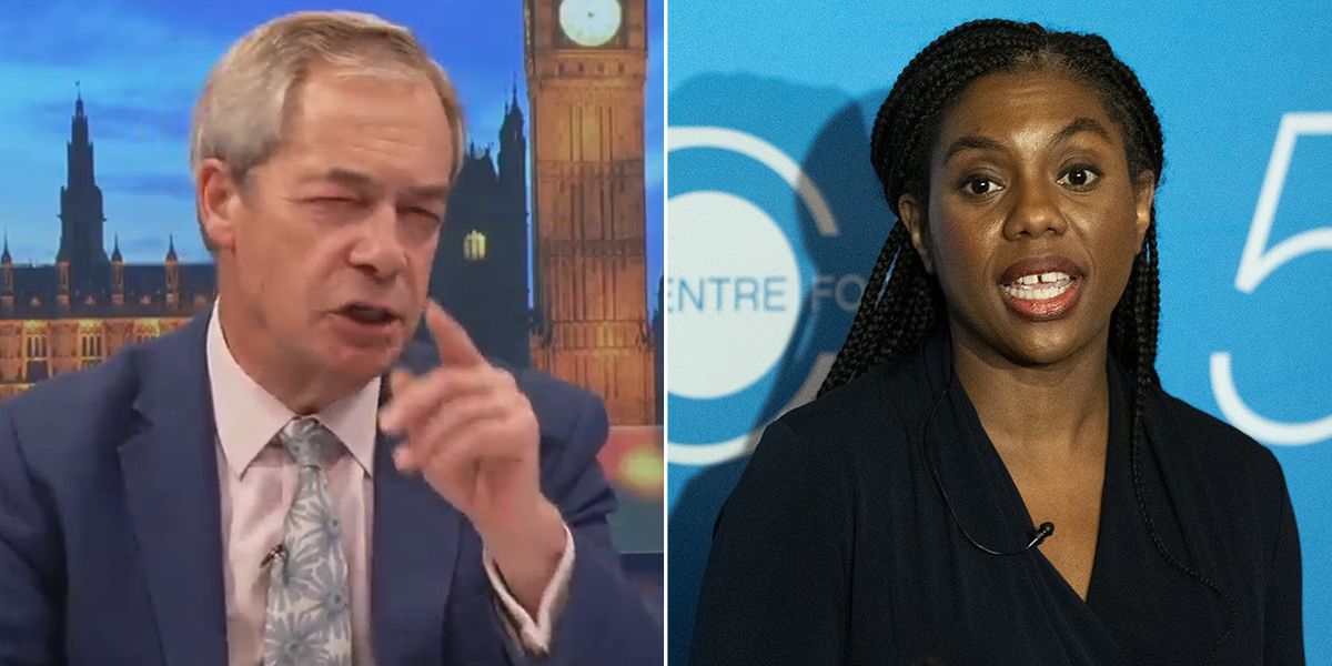 NextImg:Nigel Farage hits back at Kemi Badenoch after claiming lunch is 'for wimps': 'It's nonsense!'