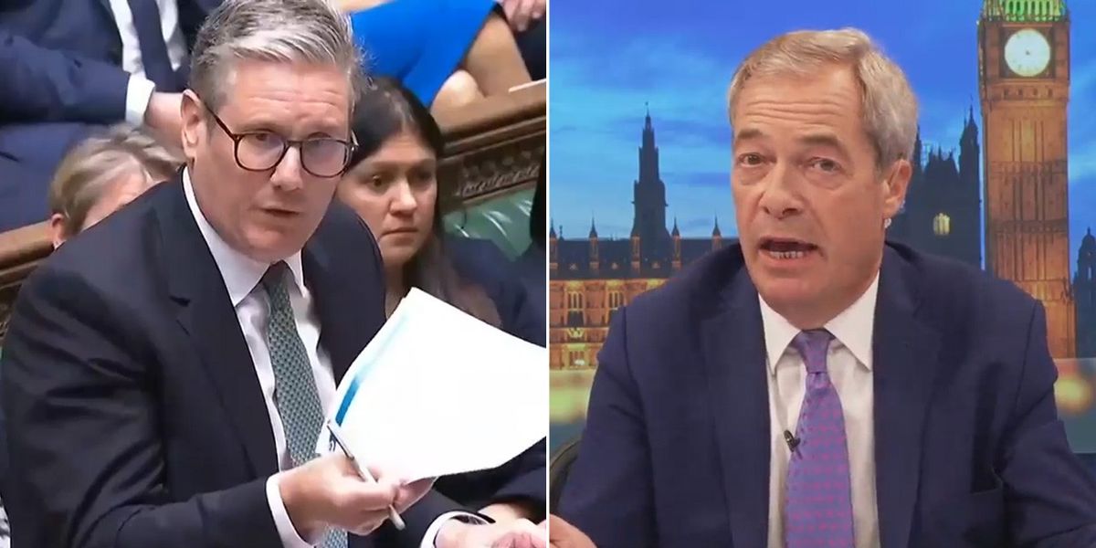 NextImg:Nigel Farage slams Starmer for 'non-response' on Britain's 'two-tier policing': 'What is the point?!'