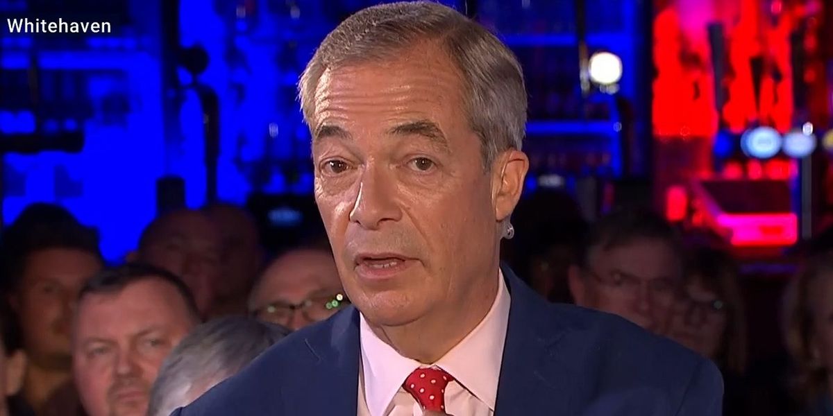 NextImg:Nigel Farage calls for NatWest apology as Government sells stake in bank: 'I like a fight!'