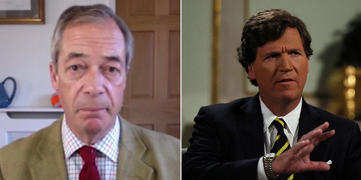 NextImg:Farage says Tucker Carlson has FAILED: 'Should have asked Putin about Navalny'