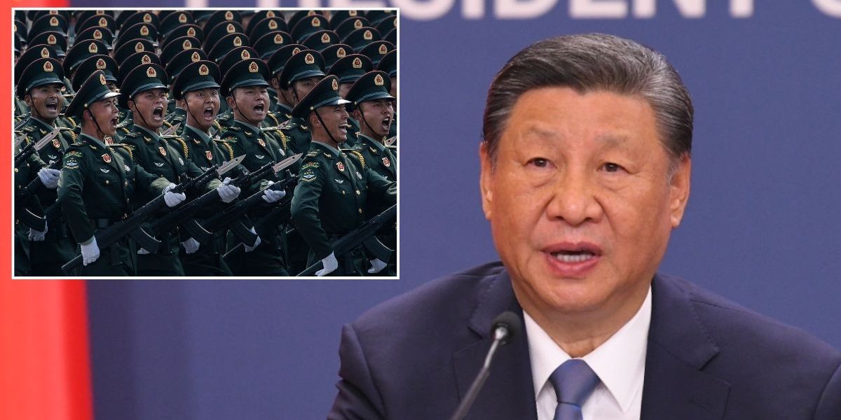 NextImg:China forces all high school students to undergo military training in fear young people are losing their 'patriotic focus'