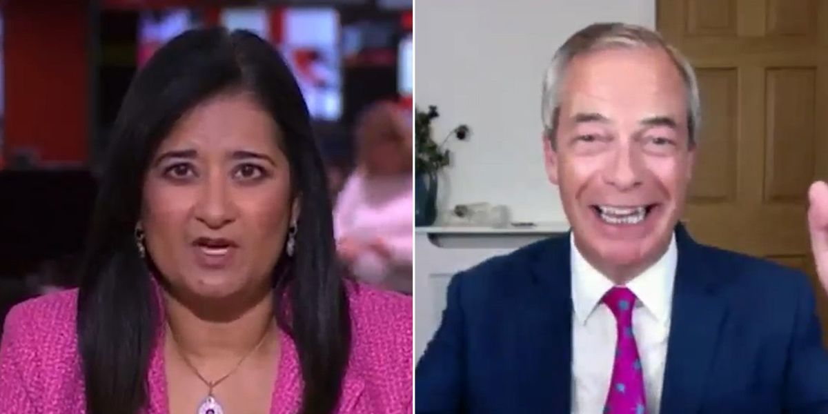 NextImg:Nigel Farage hails BBC 'mask slip' incident after branding speech 'inflammatory': 'Exposed their sheer BIAS!'