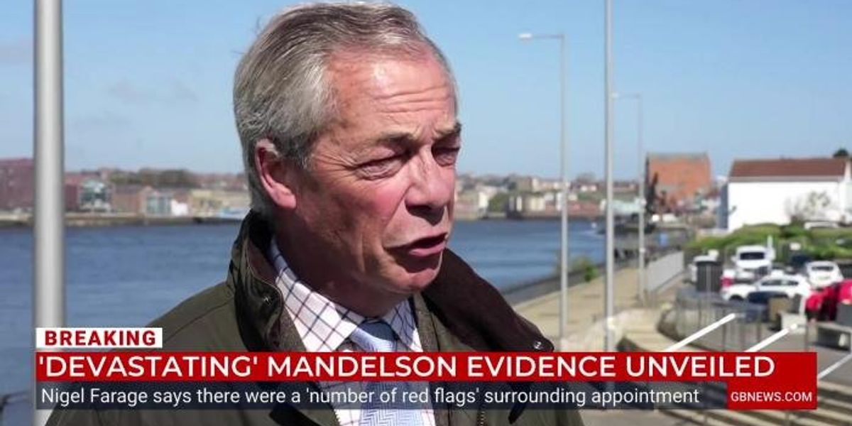 Nigel Farage says he ‘does not accept’ Keir Starmer’s version of events after Olly Robbins’s ‘damning’ evidence Nigel Farage says he ‘does not accept’ Keir Starmer’s version of events after Olly Robbins’s ‘damning’ evidence