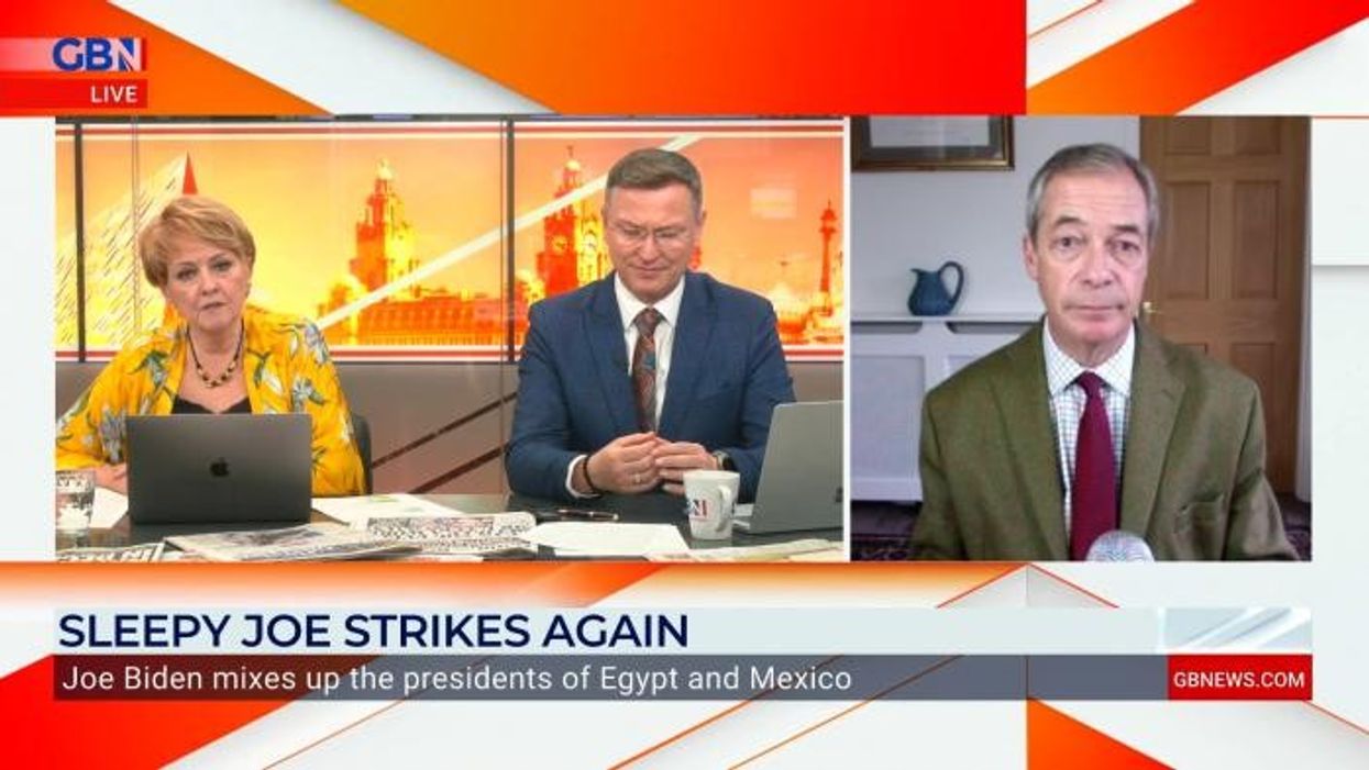 Nigel Farage tips Michelle Obama to replace 'senile' Joe Biden: 'Keeps being talked about!'