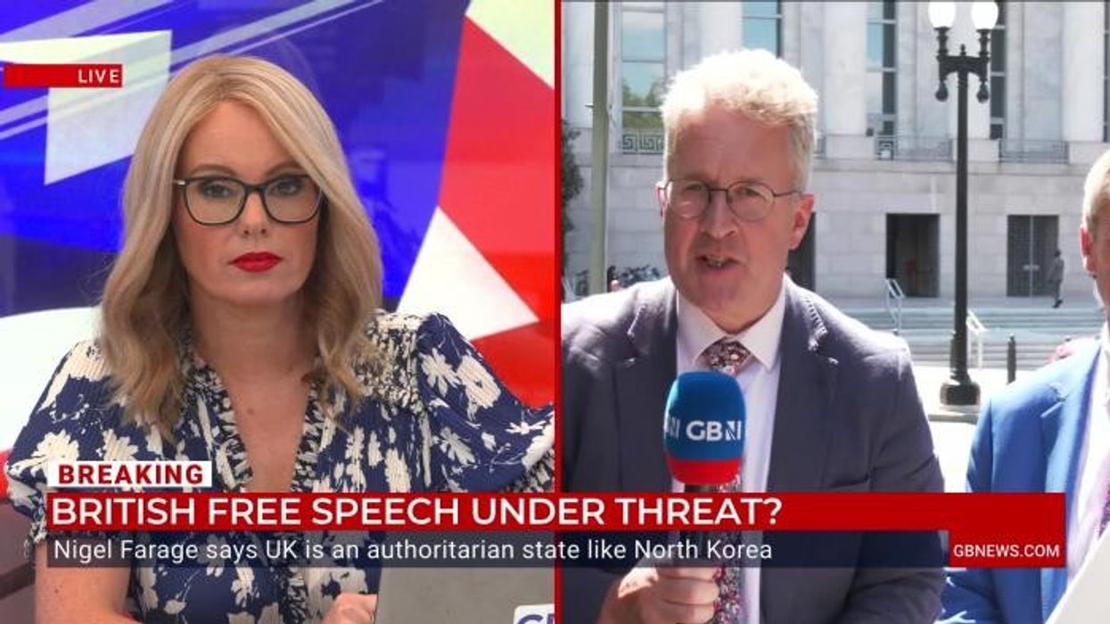 Nigel Farage shuts down Keir Starmer's 'desperate' attack following free speech warning to US Congress: 'Outright LIES!'