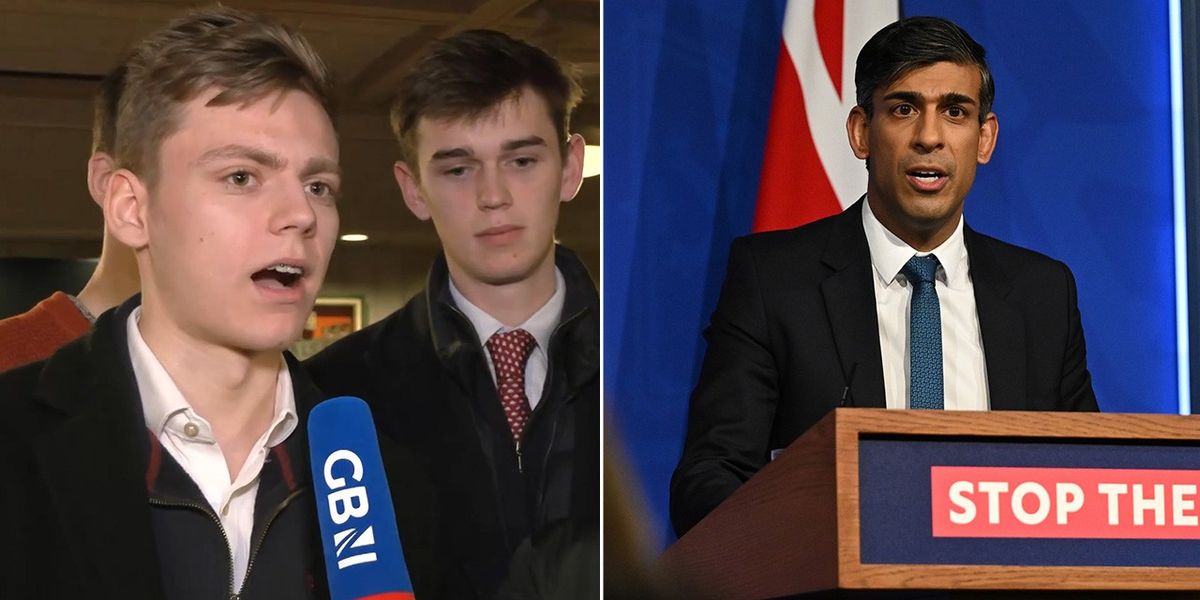 NextImg:‘More energy than the Conservatives!’: Nigel Farage blasts Tories as Republicans backed by British students