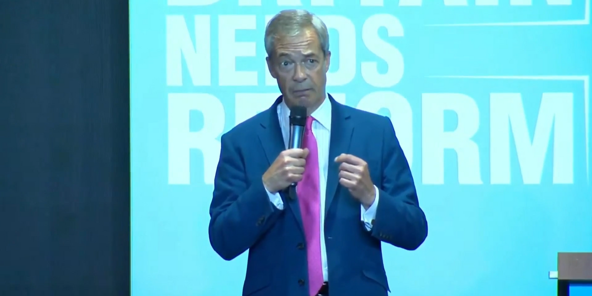 NextImg:Nigel Farage launches fresh attack on mass immigration in defiant campaign speech: 'Our culture is directly under THREAT!'