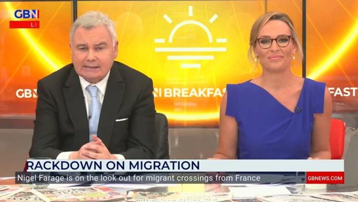 Nigel Farage blasts ‘outrageous’ migrant crossings as he witnesses dinghy escort to UK shores: ‘This takes the number over 50,000!’