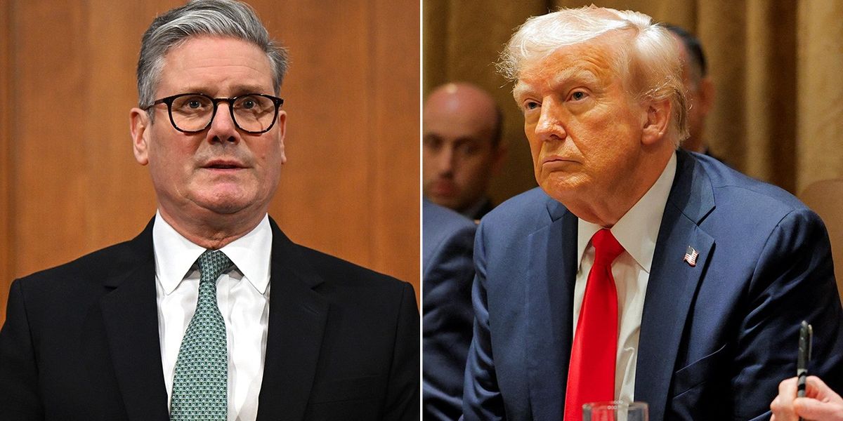 NextImg:Keir Starmer handed fresh Trump warning ahead of meeting as President 'determined to tariff Europe': 'He means business!'