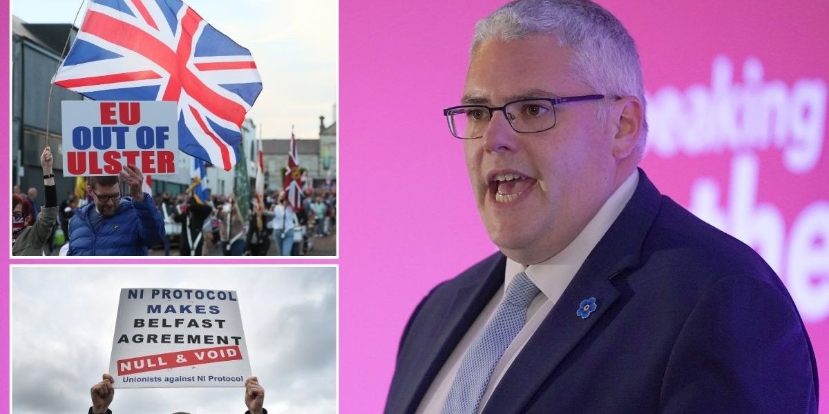 NextImg:Unionists trigger 'emergency' Brexit clause as DUP 'makes no secret' about resisting EU overreach