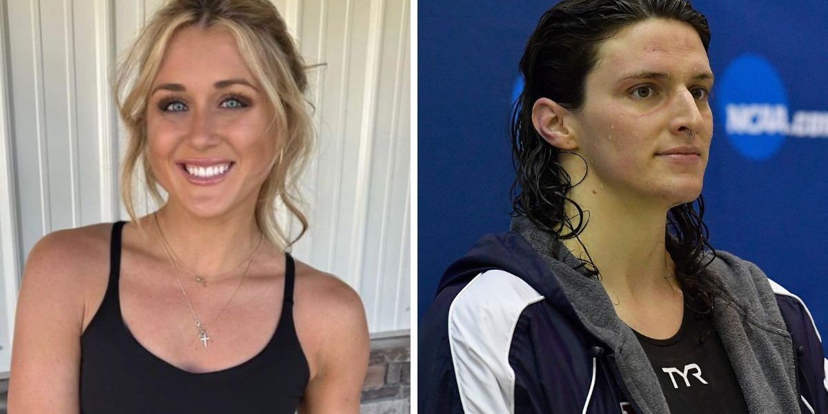 NextImg:Riley Gaines 'feared for her life' and was 'really scared' after criticising trans swimmer Lia Thomas