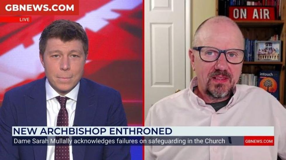 Pastor accuses Dame Sarah Mullally's installation as Archbishop of Canterbury of 'box-ticking'