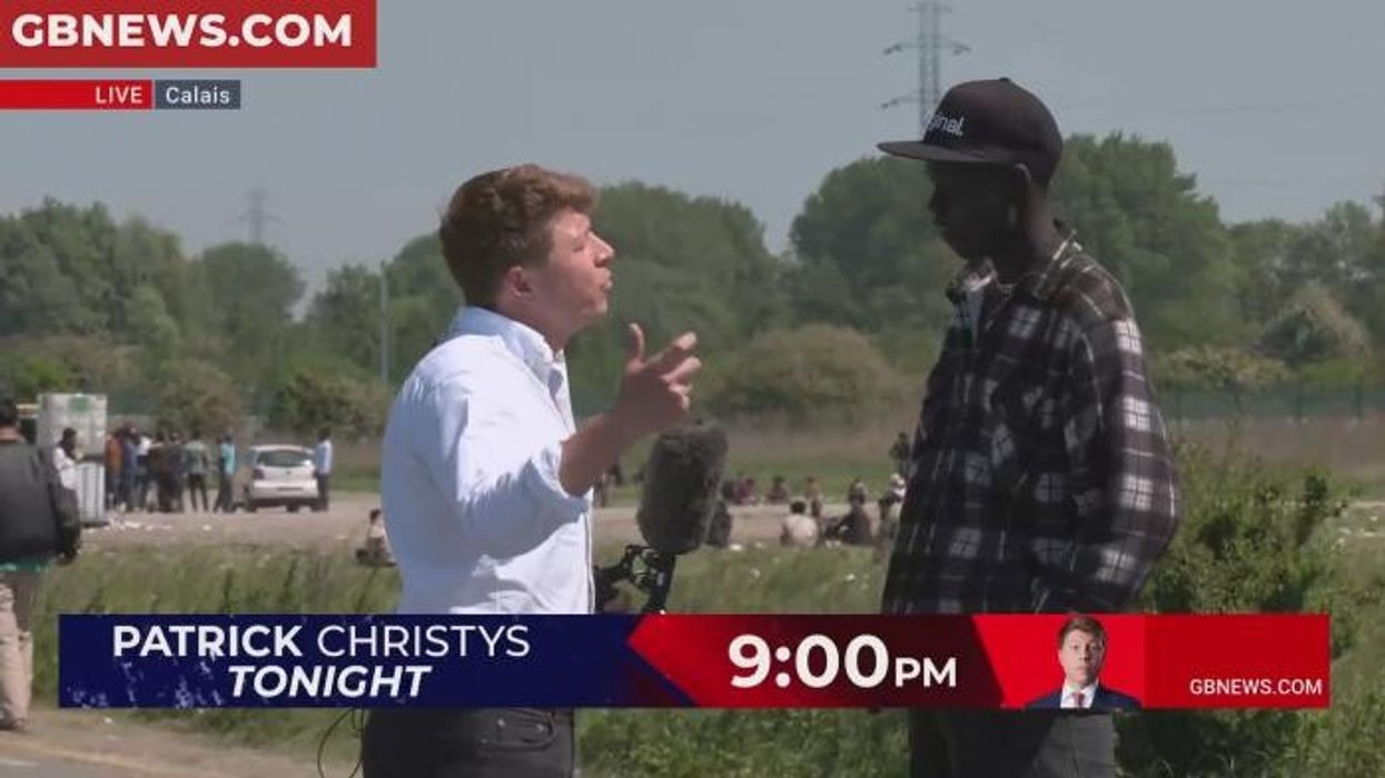 'No way I'm going back!' Calais migrant brazenly tells GB News of plan to enter the UK illegally: 'It's better than France'