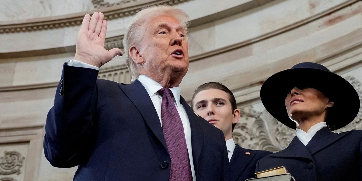 NextImg:Donald Trump hailed as 'champion of women's sport' after declaration over transgender policies