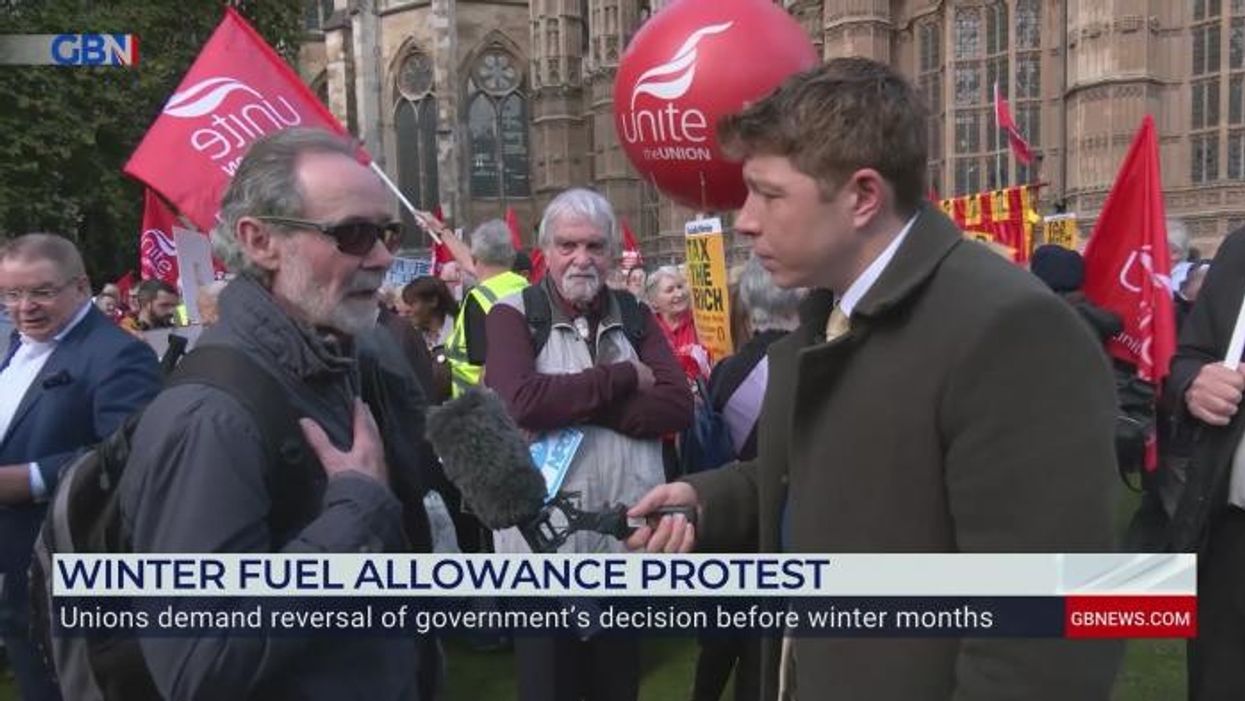 Keir Starmer urged to 'change his mind' on winter fuel cuts as furious protesters descend on London: 'You're killing old people!'