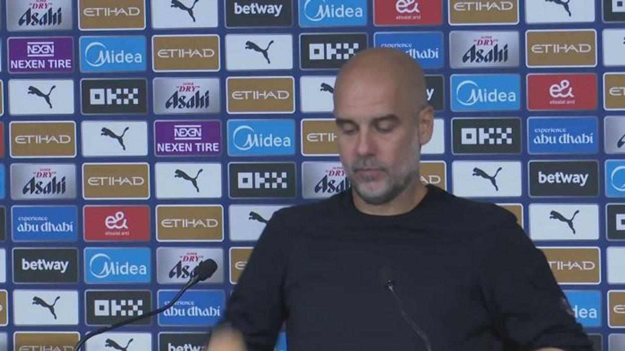 Football fans left furious as Man City star escapes red card for tackle during Brighton clash