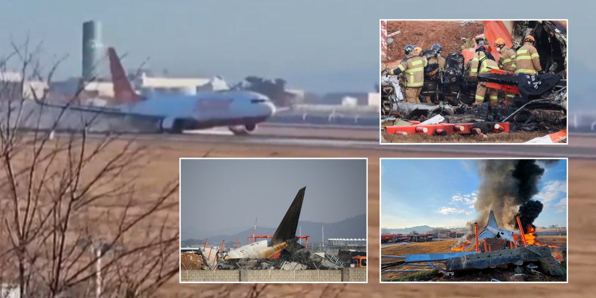 NextImg:South Korea plane crash: At least 127 dead after Jeju Air flight bursts into fireball on runway