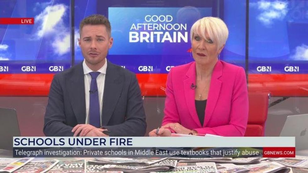 'They've taken over!' GB News guest blasts 'despicable Islamist teaching' after British schools revealed to be teaching pupils to hit women
