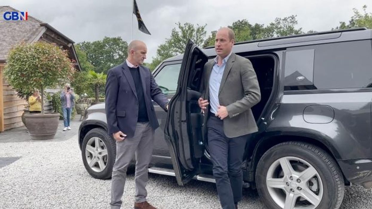 Prince William jokes that Mike Tindall 'apologised' after revealing his 'One Pint Willy' nickname