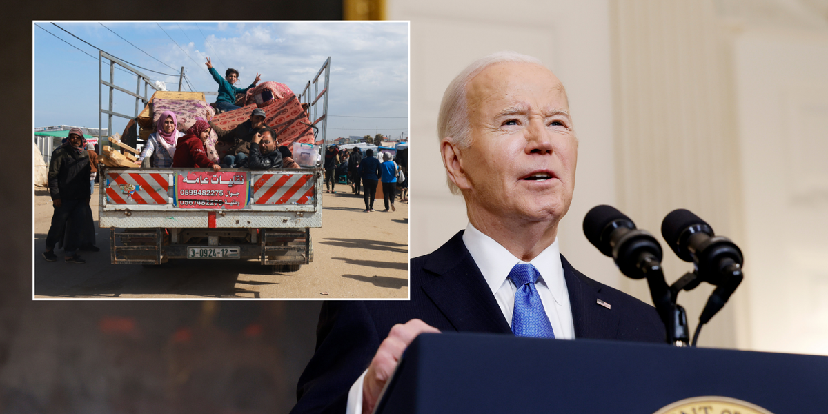 NextImg:Biden orders END of deportations of Palestinians while 'civilians remain in danger'