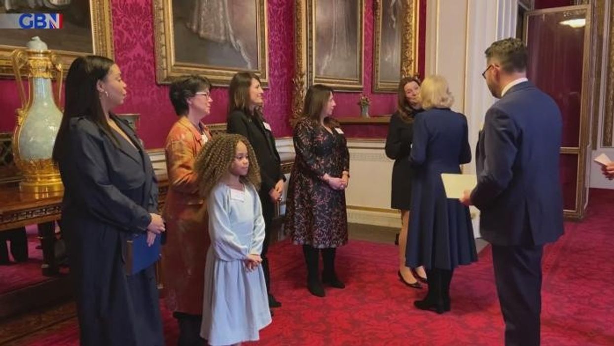 Queen Camilla meets First Lady of Ukraine less than 24 hours after hosting glitzy Buckingham Palace reception