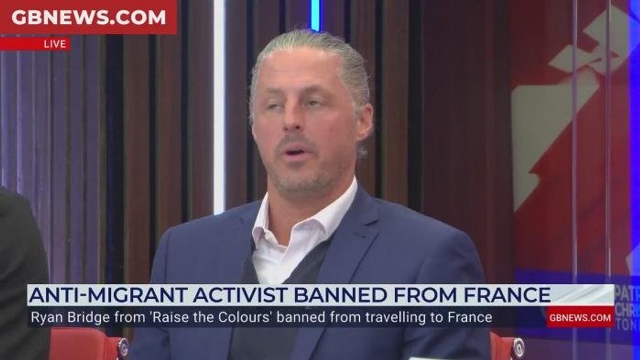 Raise the Colours co-founder 'shocked' after French police send British officer to his home to BAN him from France for 'right-wing attacks'