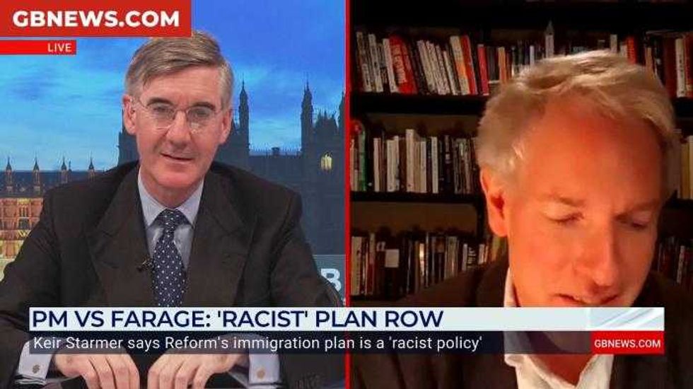 'It's pathetic!' Danny Kruger furiously hits back at Keir Starmer's swipe at 'racist' Reform policy